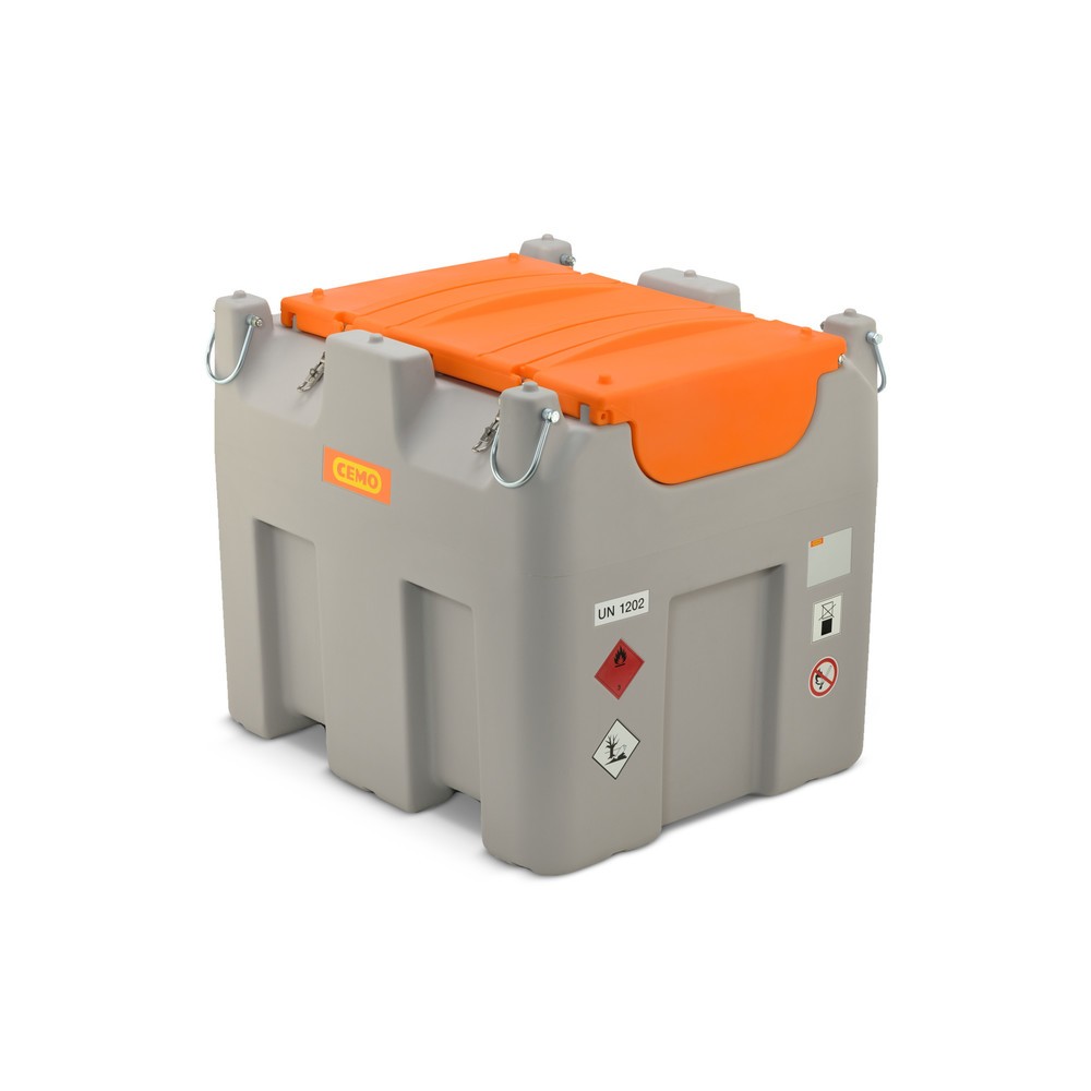 Mobile Diesel-/AdBlue®-Tankanlage CEMO, 850/100 l, Cematic 230 V