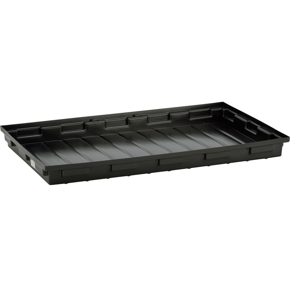 CEMO Aufangwanne aus PE, HxBxT 80 x 620 x 1.300 mm, Auffangvolumen 40 l