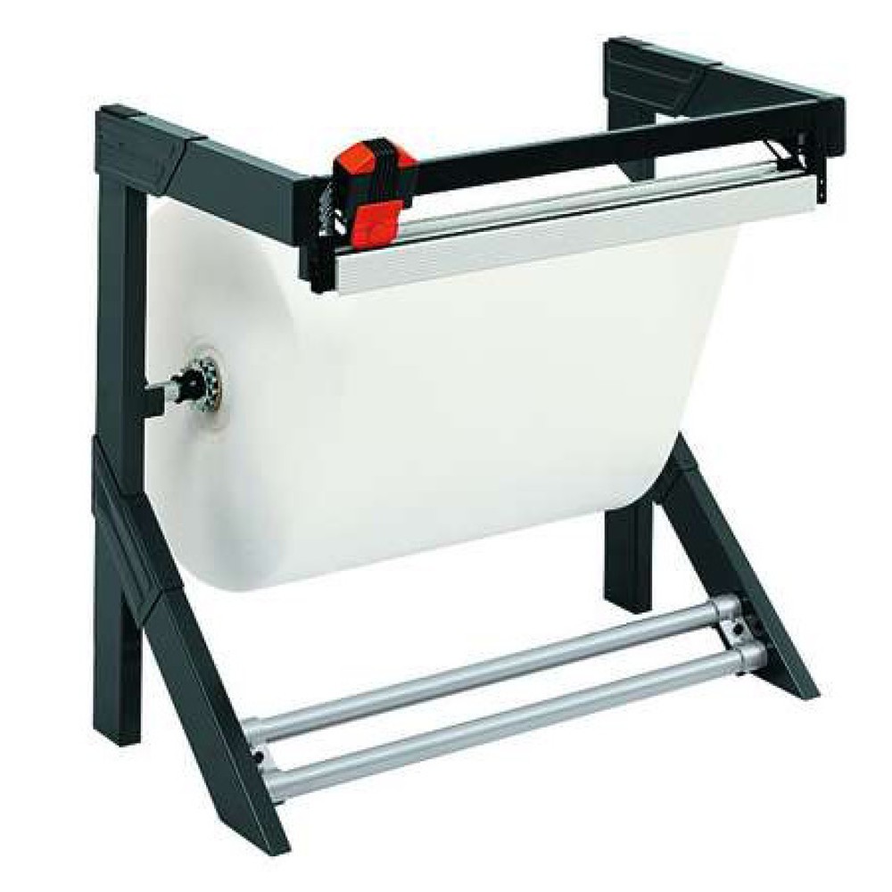 Rocholz Schneidständer waagerecht, für Grossrollen, Rollengewicht max. 200 kg, Schnittbreite 1000 mm