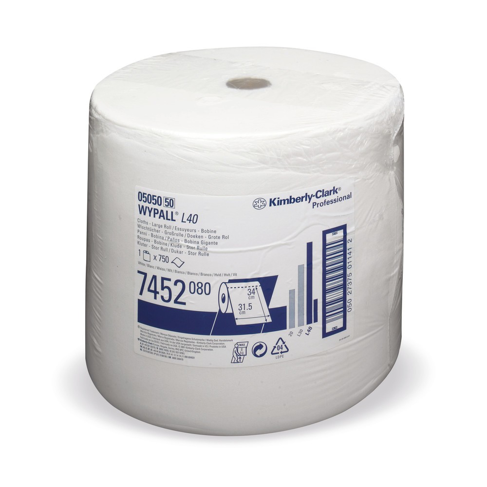 WypAll® Wischtücher L30 Ultra+, HxB 380 x 370 mm, 670 Tücher