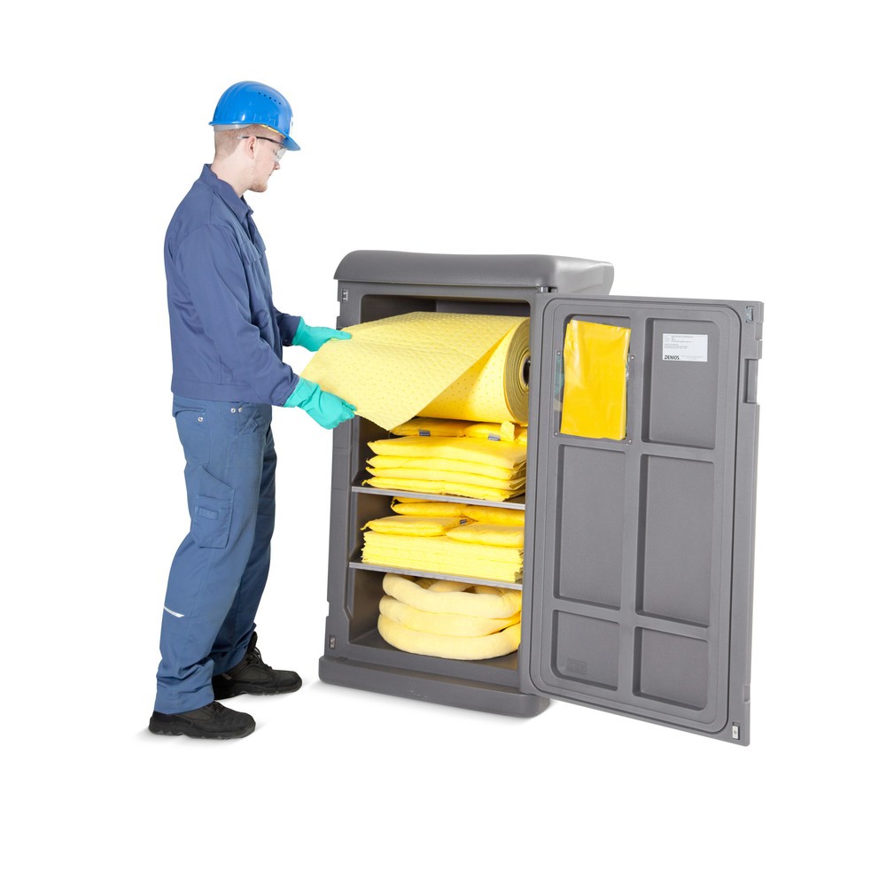 Notfall-Set im Caddy, Chemikalien, Aufnahmekapazität 179 l