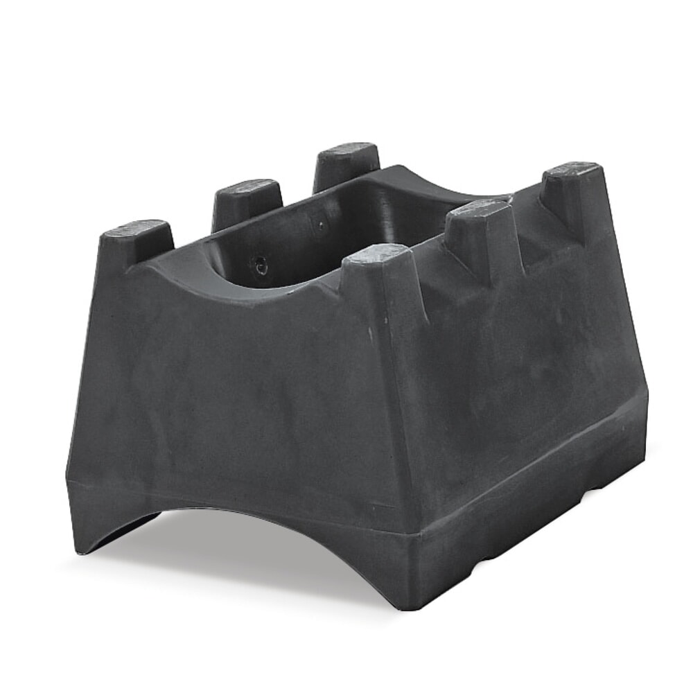 asecos® Fassbock-Gefahrstoffregal aus PE, für 1x 50/60- oder 200-Liter-Fass