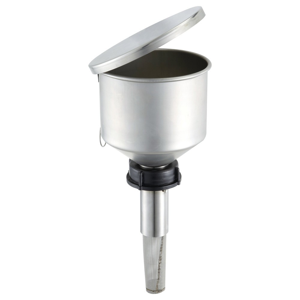 Rötzmeier® Sicherheitstrichter Edelstahl, für Stutzen DIN 71