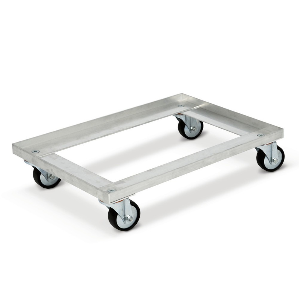 Fahrgestell aus Aluminium, Vollgummi-Bereifung