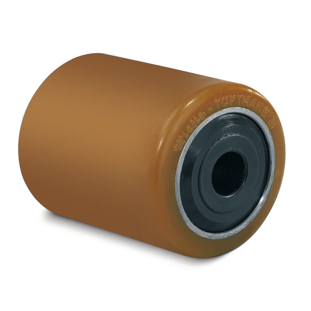 Wicke Gabelrolle NDIIThane®, Einbaumass 105 mm, Ø x Breite 85 x 100 mm, TK 890 kg