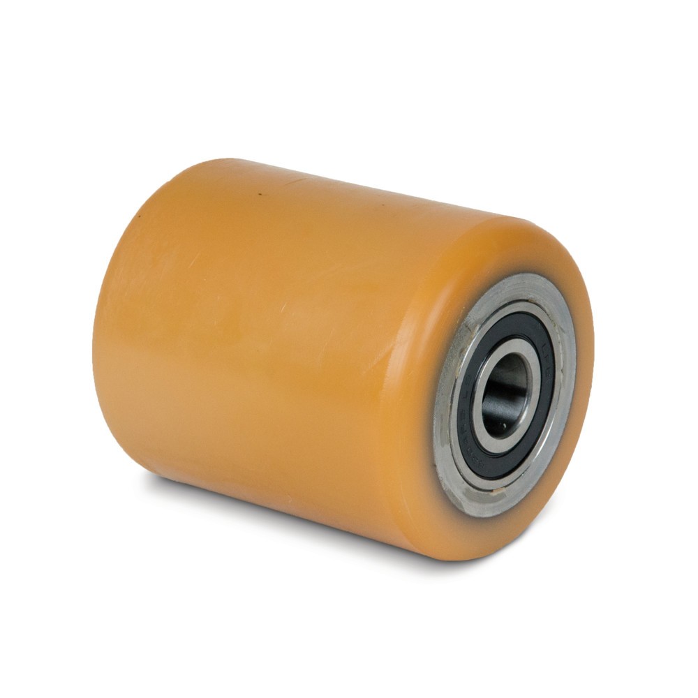 Wicke Gabelrolle PU, Einbaumass 78 mm, Ø x Breite 82 x 75 mm, TK 540 kg