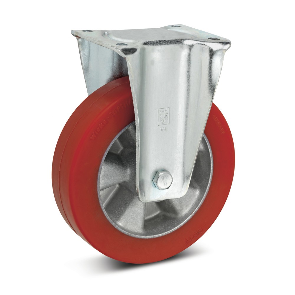 Wicke Bockrolle Topthane® Soft-PU, Ø x Breite 200 x 50 mm, TK 600 kg