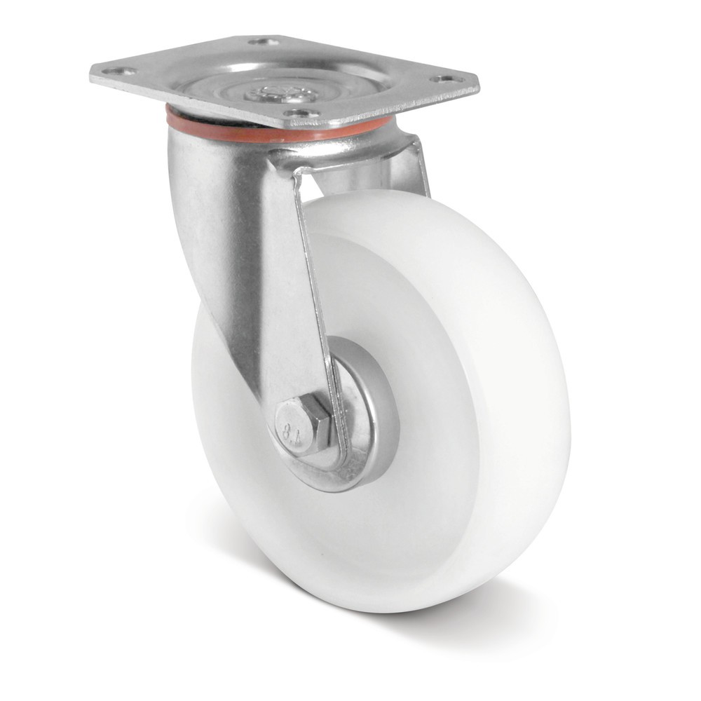 Lenkrolle PP Basic, spurlos, Ø x Breite 200 x 50 mm, TK 250 kg