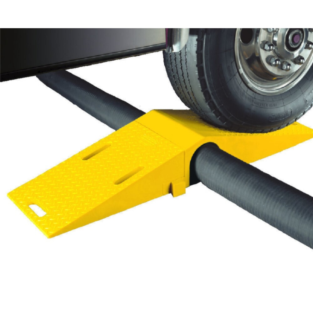 Justrite® Schlauchbrücken-System Diamondback®, gelb