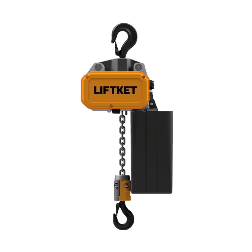 LIFTKET Elektrokettenzug S-Line mit Hakenaufhängung, TK 125 kg, 8/2 m/min