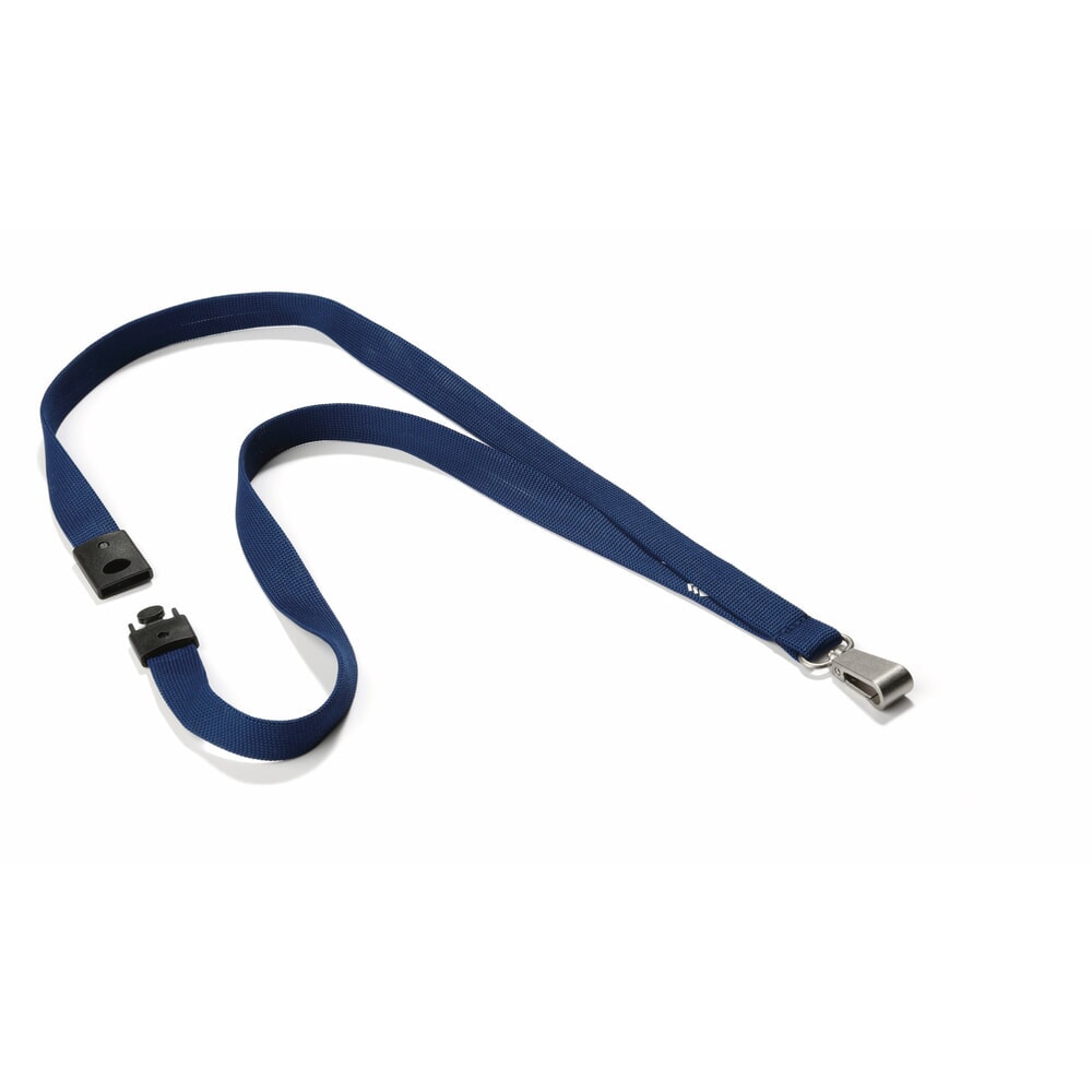 Textilband Soft für DURABLE Ausweishalter, blau