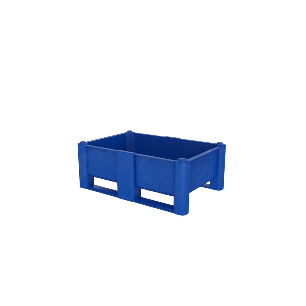 DOLAV Palettenbox, 240 Liter, blau