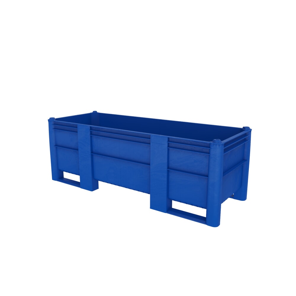 DOLAV Palettenbox, 960 Liter, blau