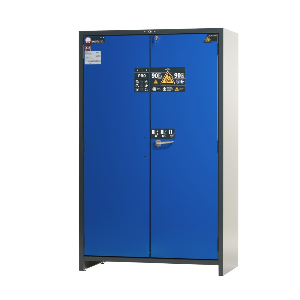 asecos&reg; Akku-Sicherheitsschrank Typ 90 f&uuml;r Lithium-Ionen-Batterien ION-PRO-STORE