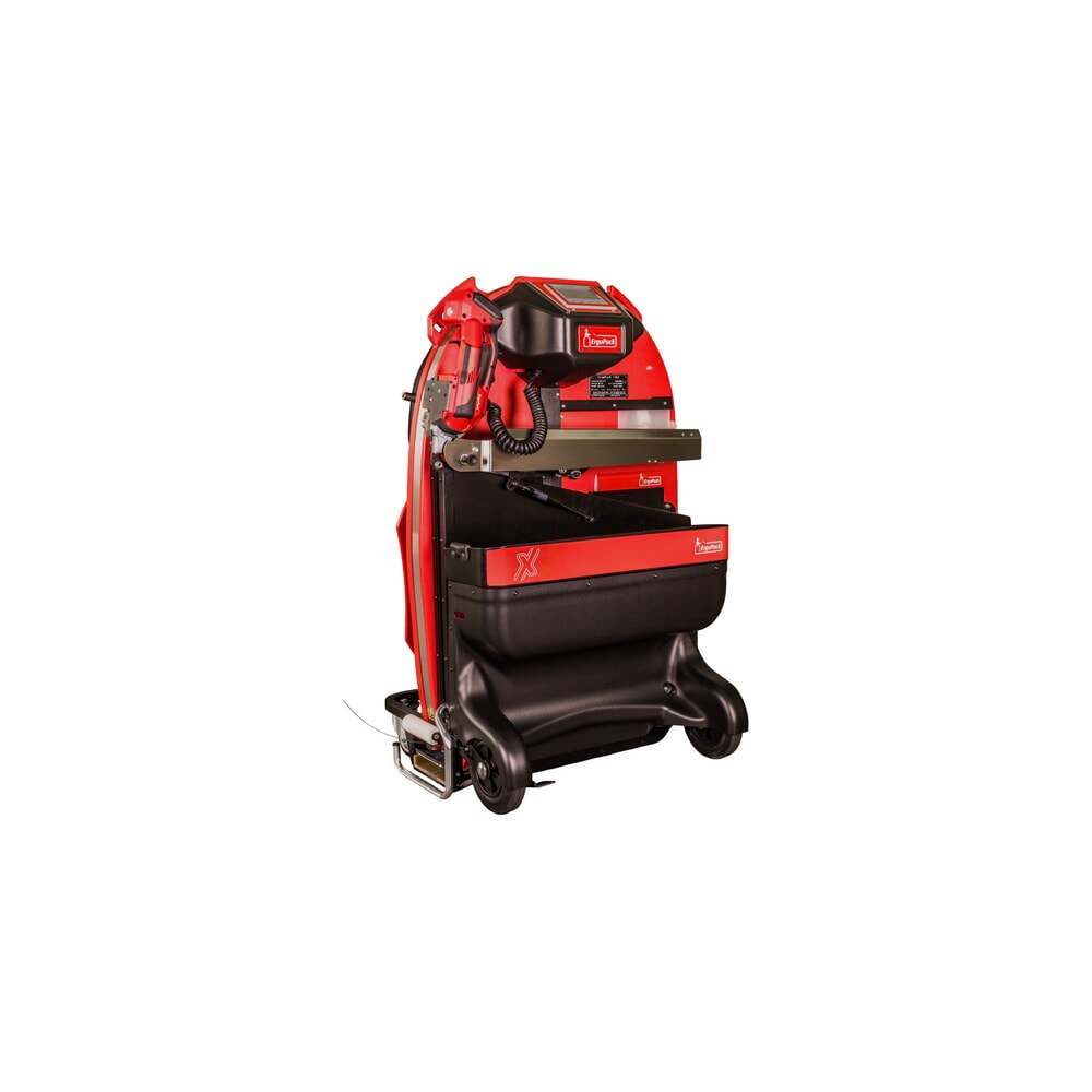 ErgoPack Palettenumreifungsmaschine X-pert Line 713X LI, elektronischer Antrieb, mit Umreifungsgerät, Band 9–13 mm, bis 1200N