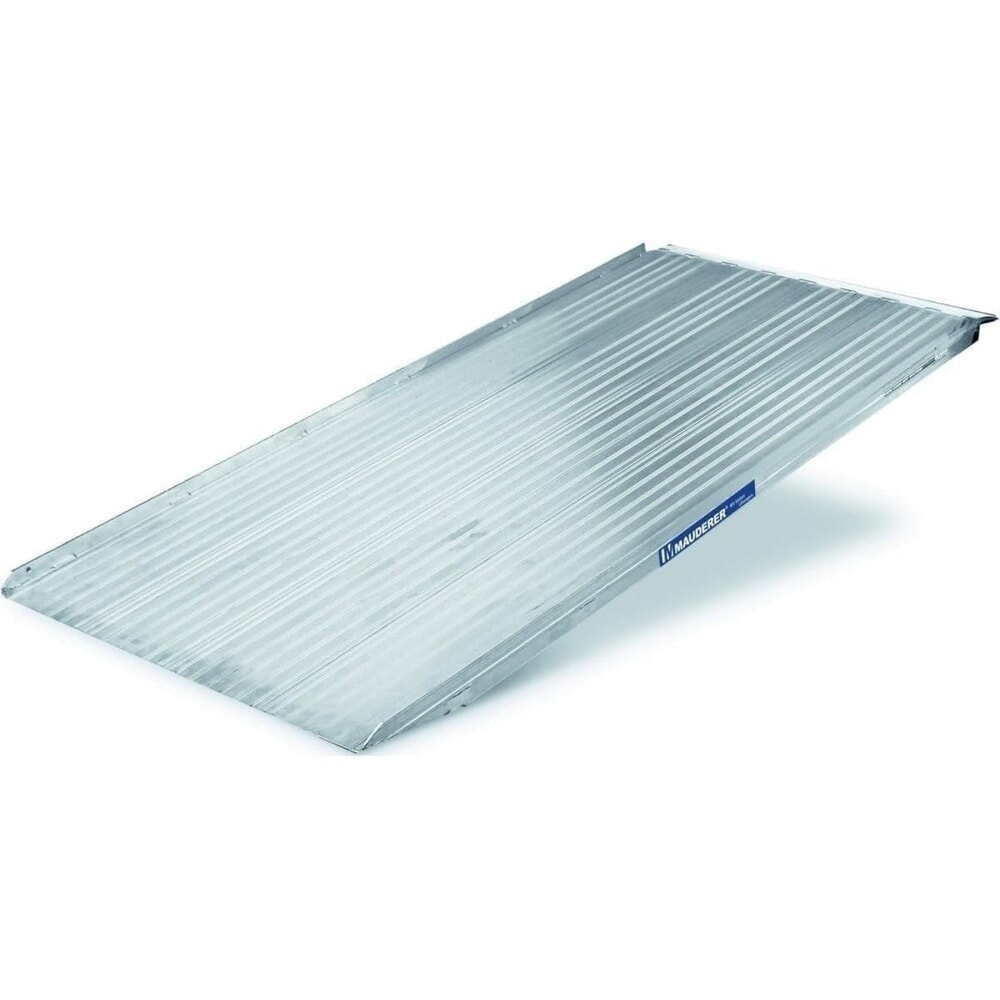 MAUDERER® Leichte Auffahrrampe SuperLeicht-Steg SL, gewichtsoptimiert zum mühelosen verladen, Tragkraft 600 kg, LxB 3.000 x 1.000 mm