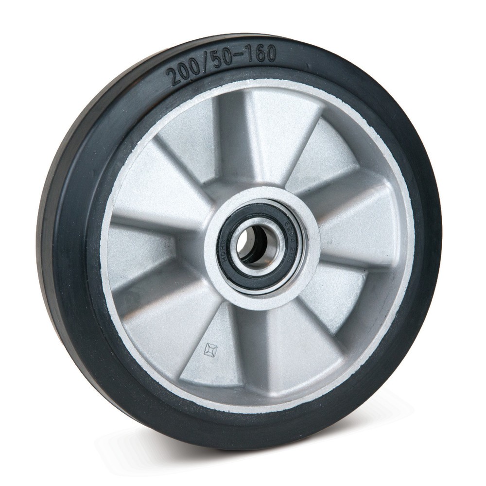 Vollgummi-Lenkrad für Handhubwagen Ameise® Typ AN25/AS25, Ø 200 mm