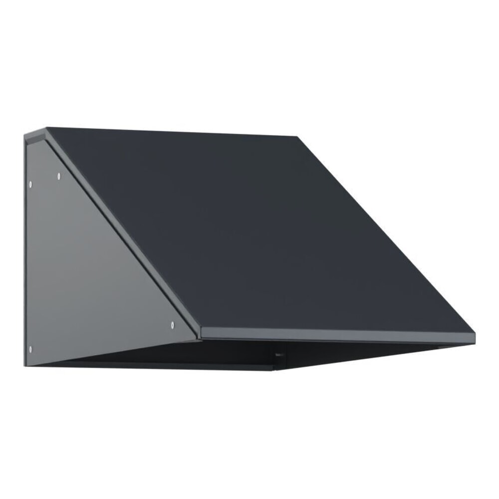 Schrägdachaufsatz für C+P Kleiderspind, anthrazitgrau, Breite 250 mm
