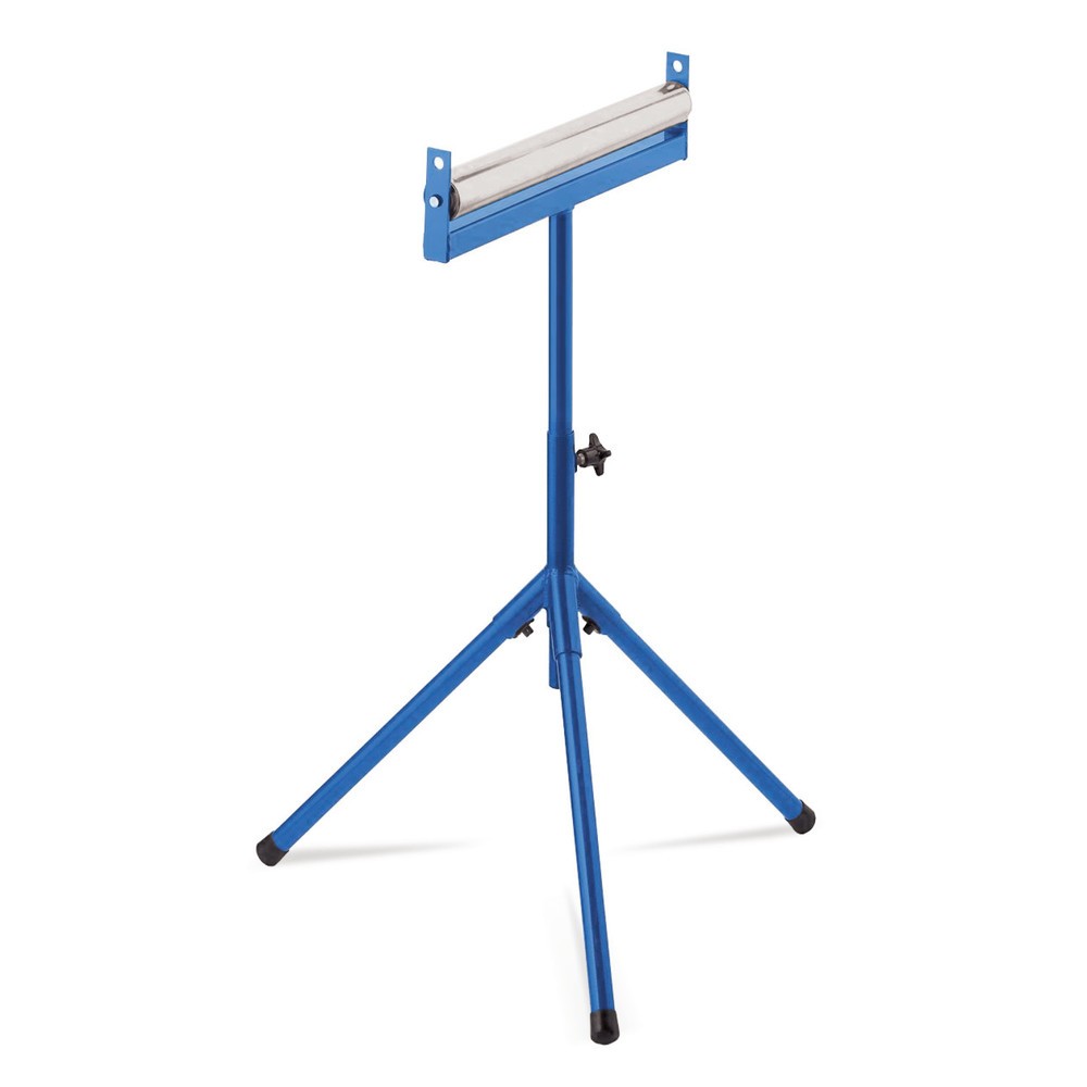 BS ROLLEN Rollenbock für Materialzuführungen, mit Tragrolle, Höhe 630-1.100 mm, Rollen Breite 600 mm