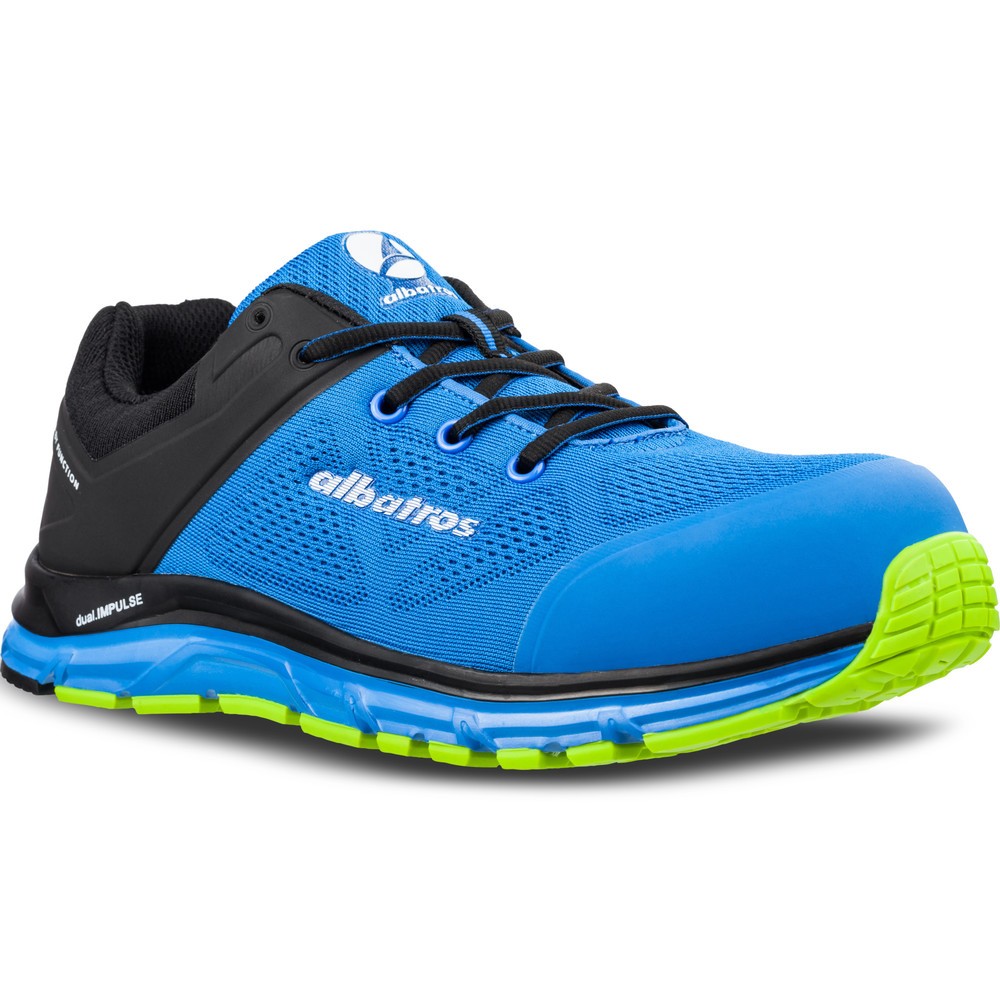 albatros Sicherheits-Sportschuh Lift Blue Impulse Low S1P ESD, Grösse 46