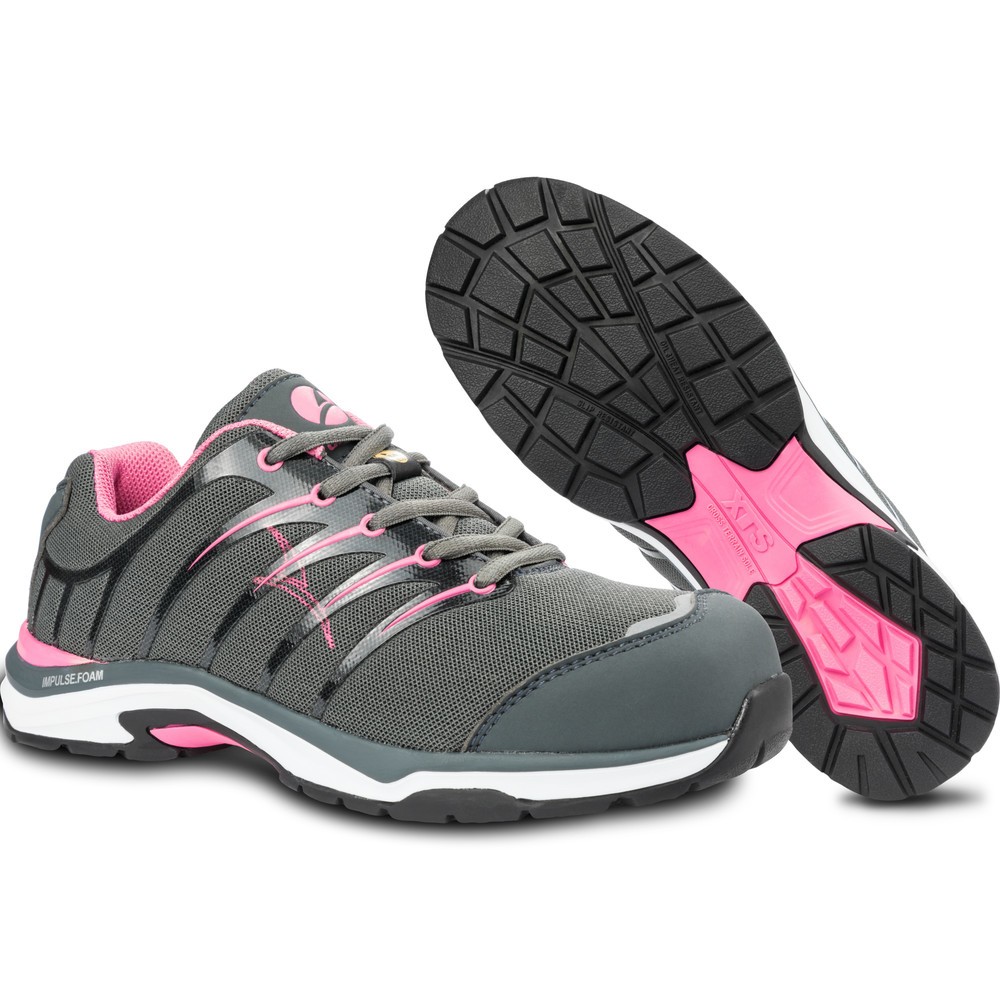 albatros Sicherheits-Sportschuh Twist Pink WNS Low S1P ESD, Grösse 42