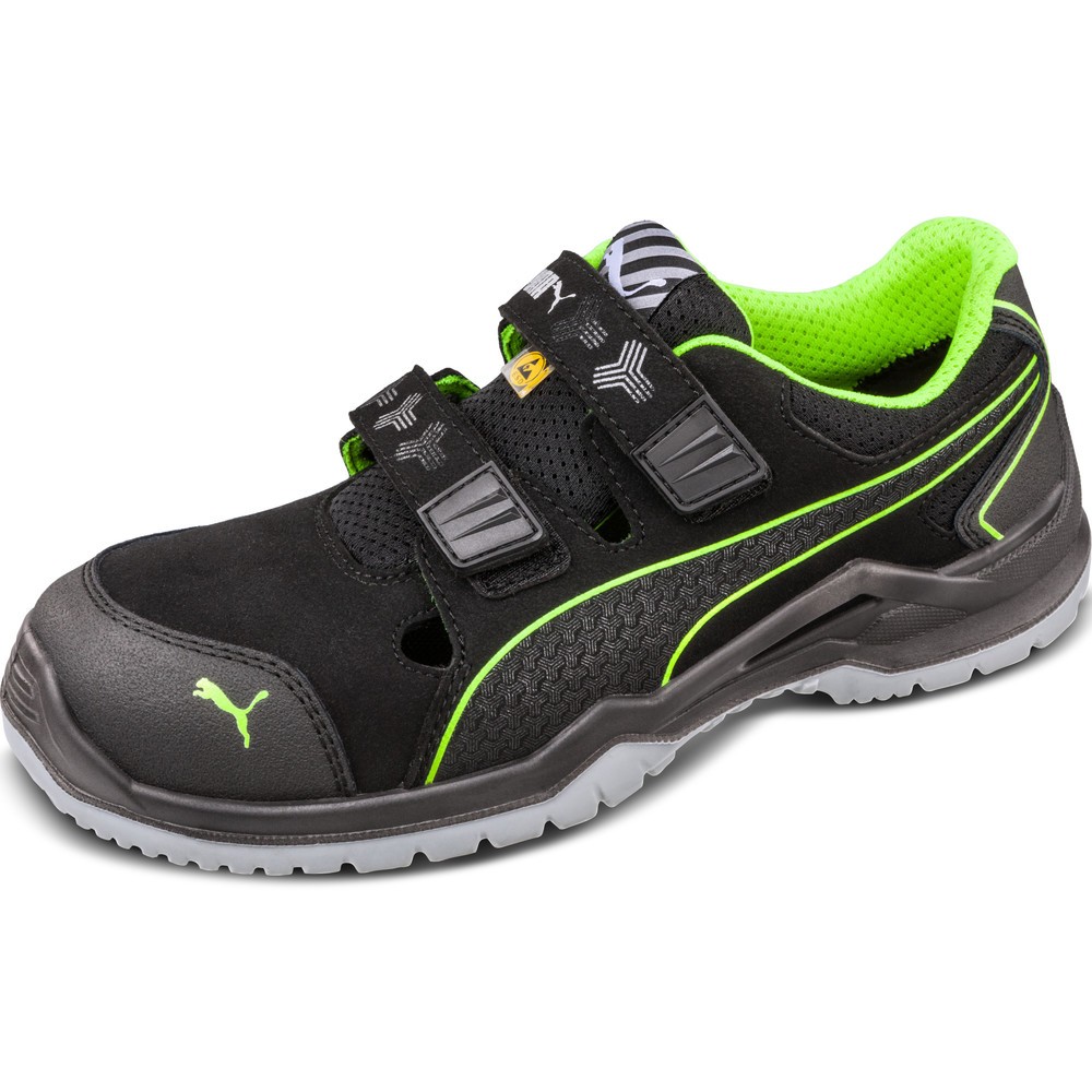 PUMA® Sicherheits-Sandale Neodyme Green S1P ESD, Grösse 44