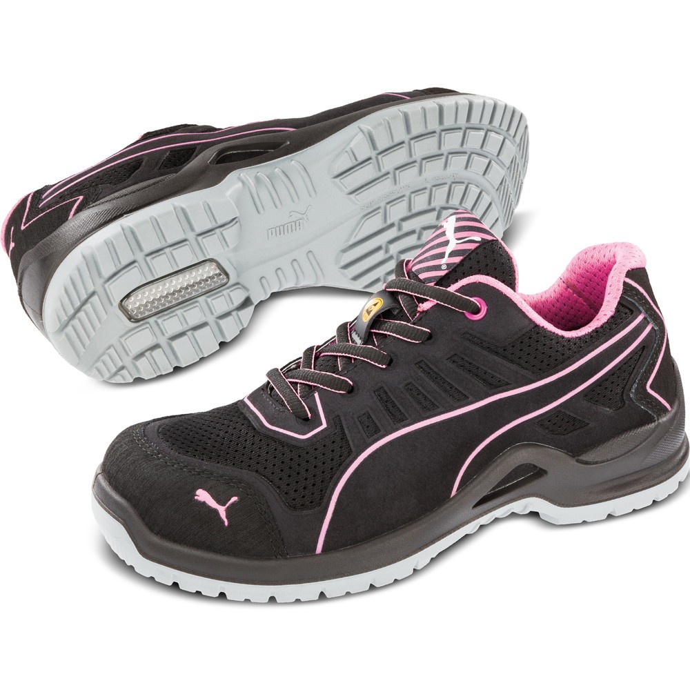 PUMA® Sicherheits-Sportschuh Fuse TC Pink Low S1P, Grösse 37