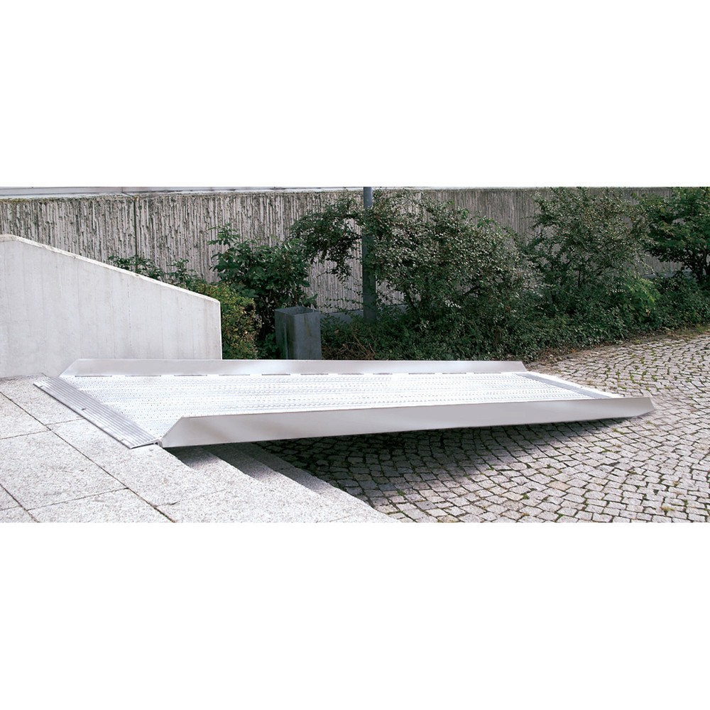 Altec Auffahrrampe AOL-R, für Treppenbereiche, Tragkraft 400 kg, BxL 800 x 3.500 mm