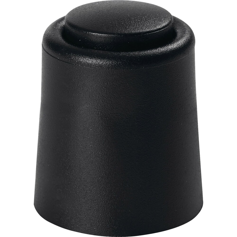 Türpuffer, schwarz, Ø 29 mm Höhe 35 mm, Dübelmontage