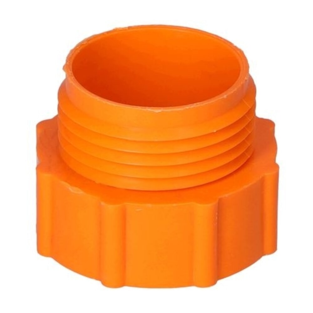 Denios Gewindeadapter von 2 Zoll fein (l) auf Trisure grob (A), orange