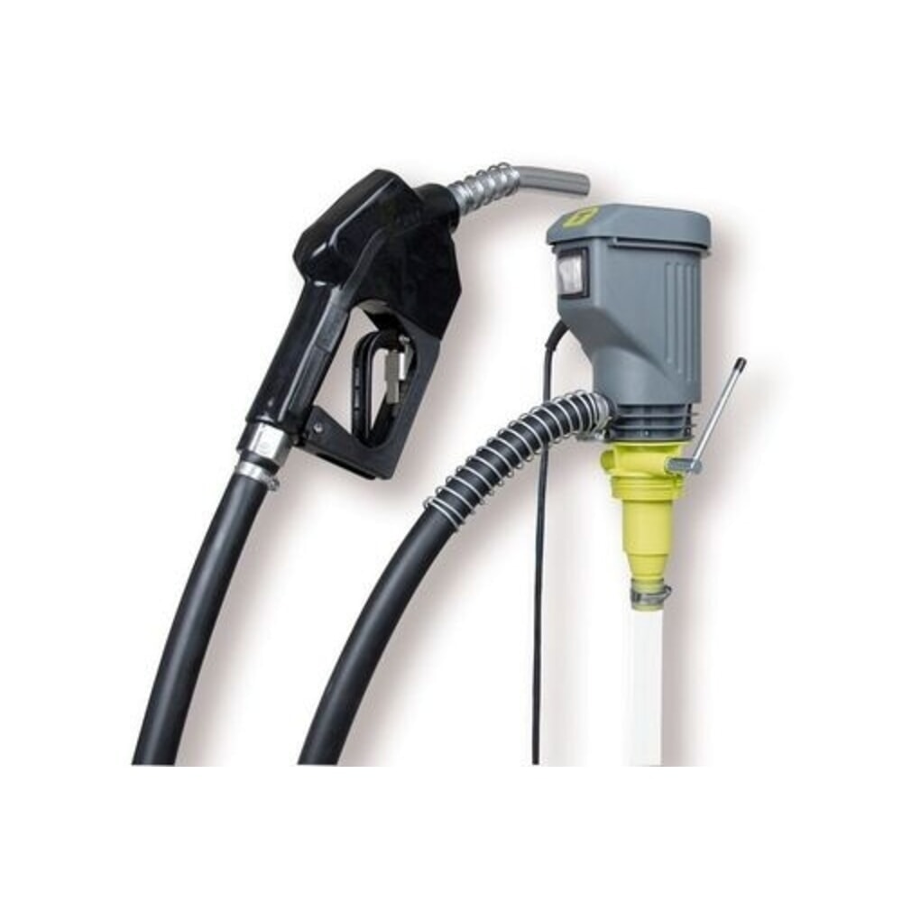 Denios Elektrische Fasspumpe HP 40, mit Automatikzapfventil, 1600 mm Tauchtiefe