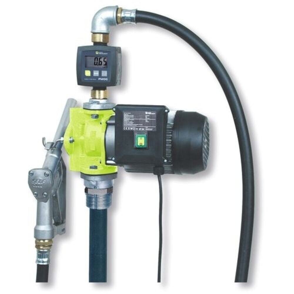 Denios Elektrische Fasspumpe V, mit Ölzapfventil, 840 mm Tauchtiefe