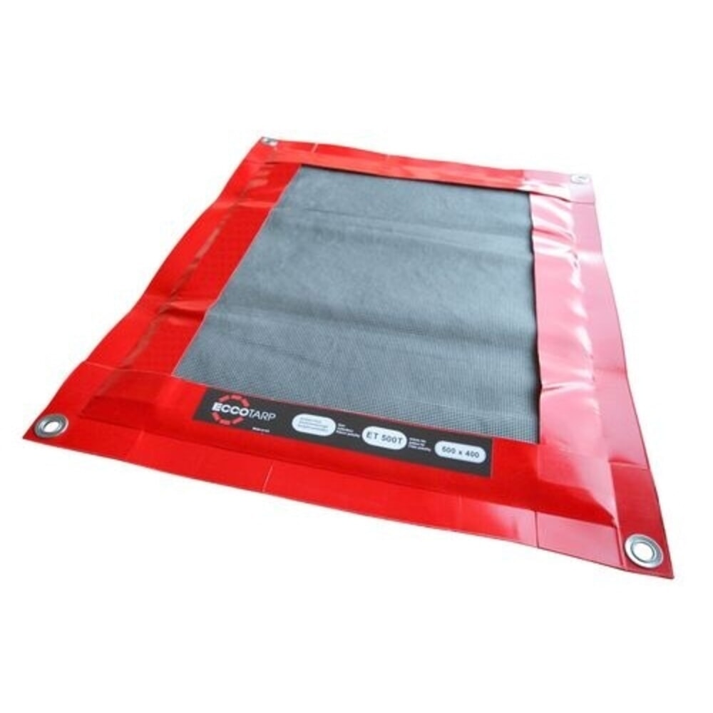 Denios Faltbare Mehrweg-Tropf-Auffangwanne aus Kunststoff mit auswechselbarem Bindemittel, Auffangvolumen 3 l, BxT 580 x 1080 mm