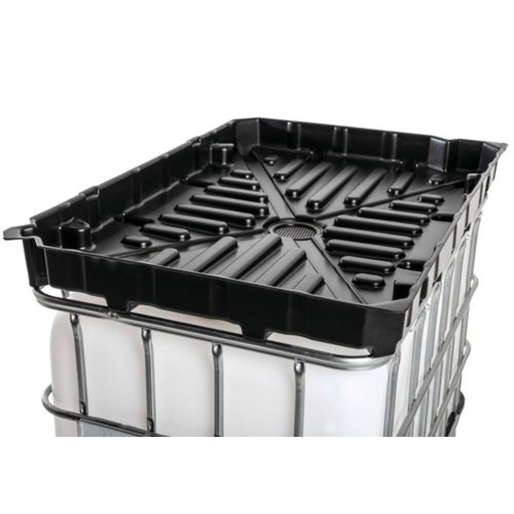 Denios Fasstrichter für IBC FALCON aus PE, Ablauföffnung Ø 150 mm, Typ Full Size 600, 40 l