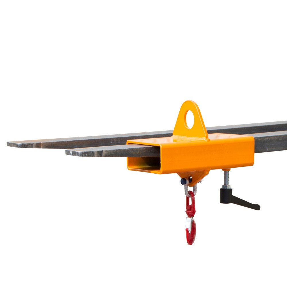 Bauer® Lasthaken für Gabelstapler und Kran, orange, TK 1.500 kg