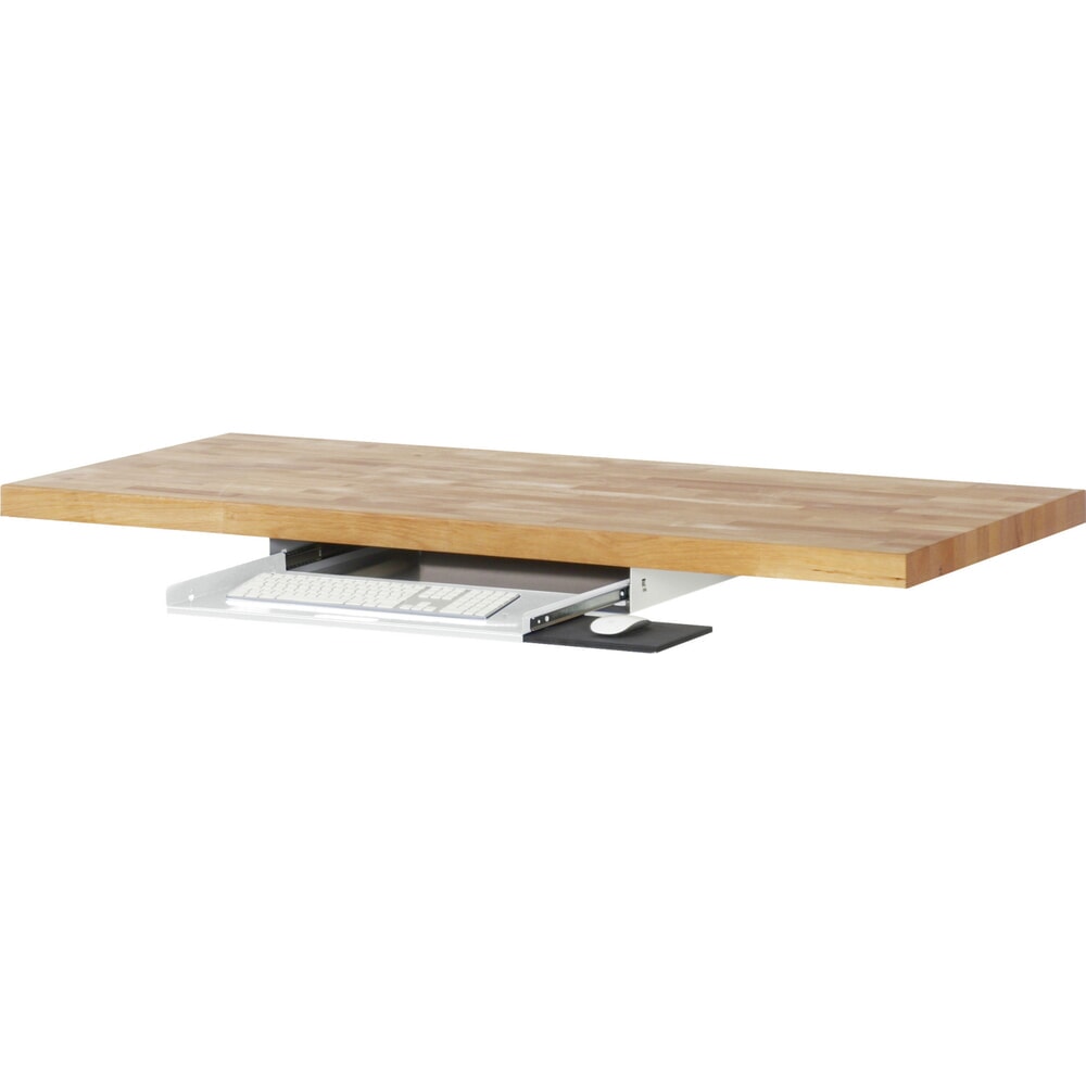 Tastaturauszug für RAU Packtisch, lichtgrau, HxBxT 85 mm x 640 mm x 485 mm