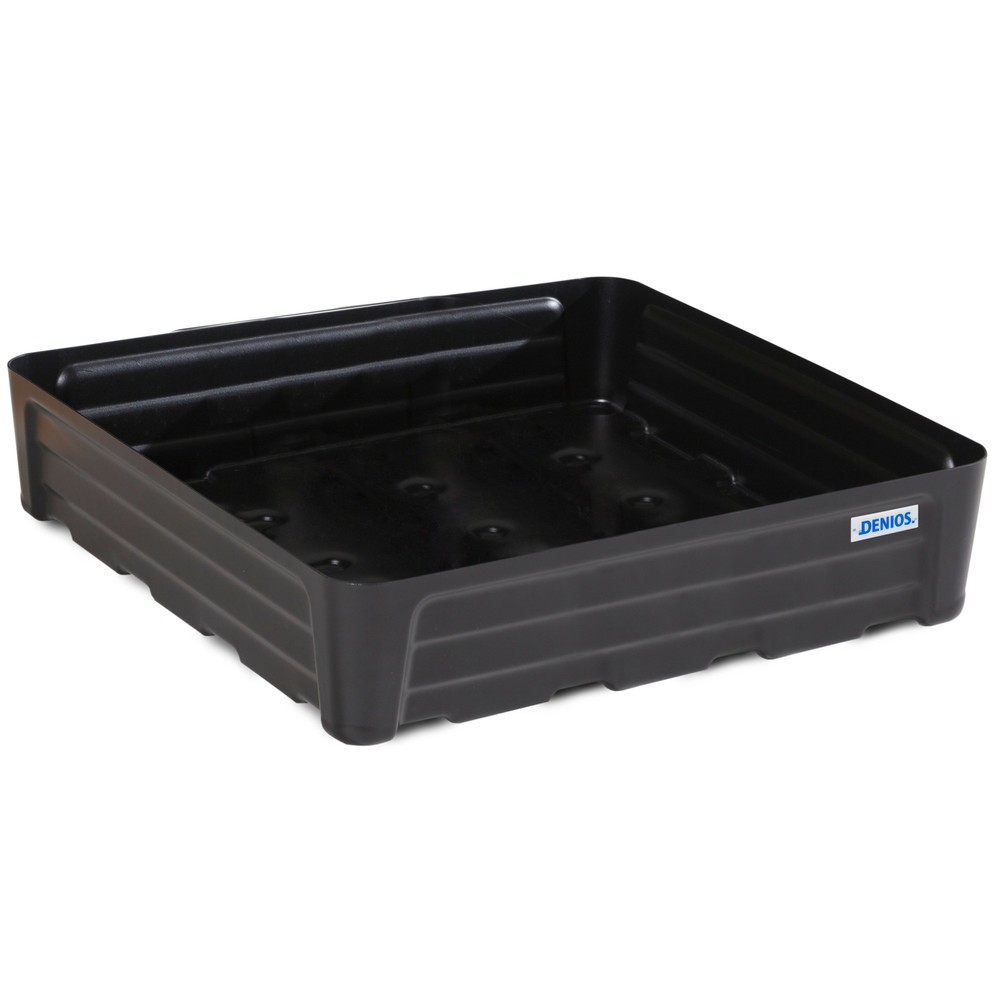Denios Kleingebinde-Auffangwanne aus PE pro-line, Auffangvolumen 80 l, ohne Gitterrost