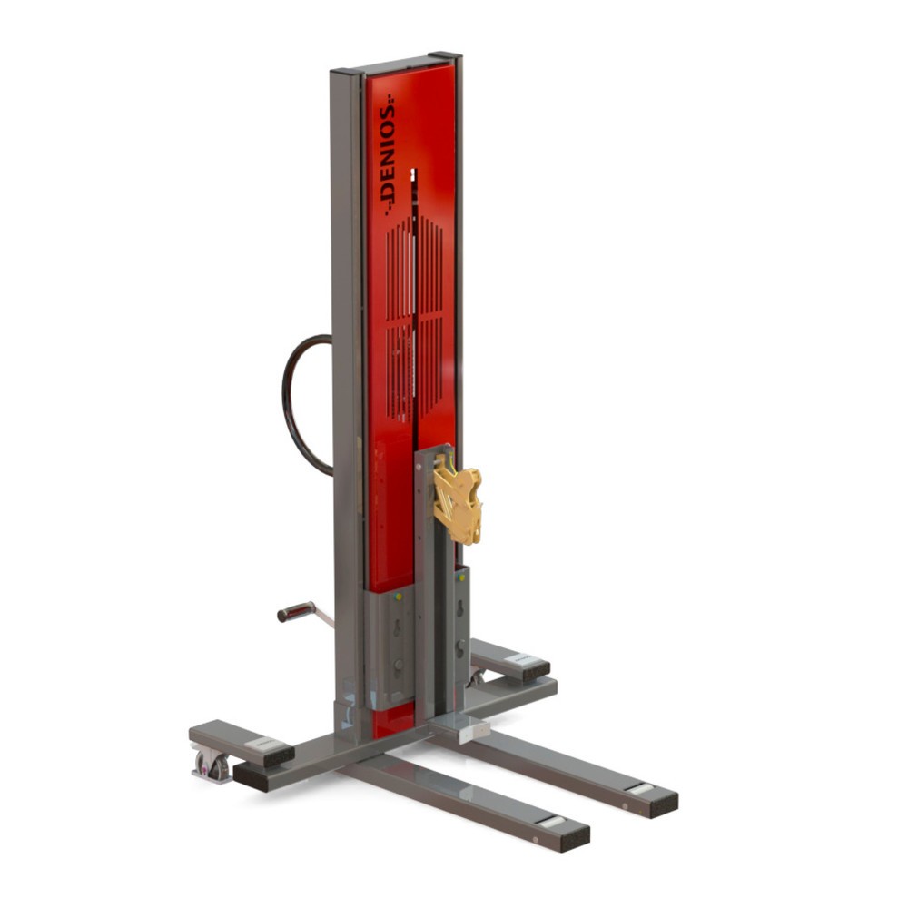 Fasslifter Secu Ex mit Fassgreifer, schmal, Hubhöhe max. 1.405 mm