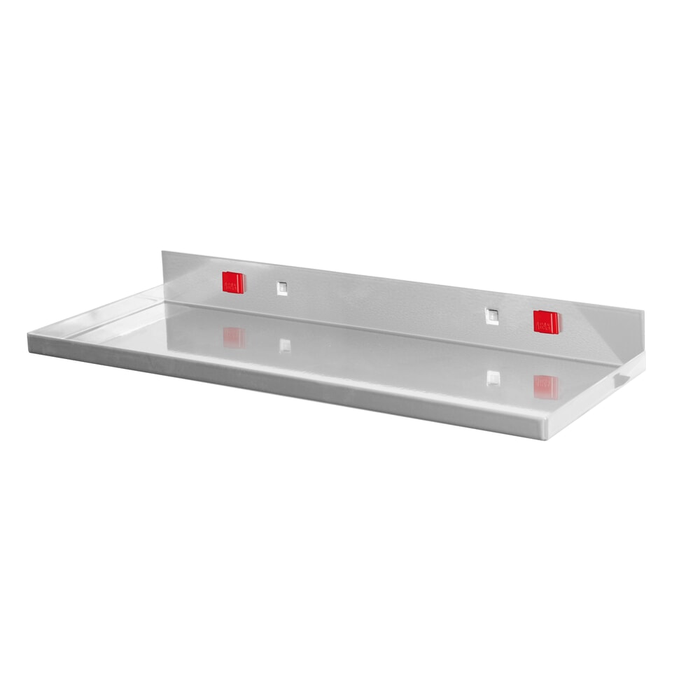 Kappes ABAX Ablageplatte, alufarben, HxBxT 60 mm x 350 mm x 125 mm