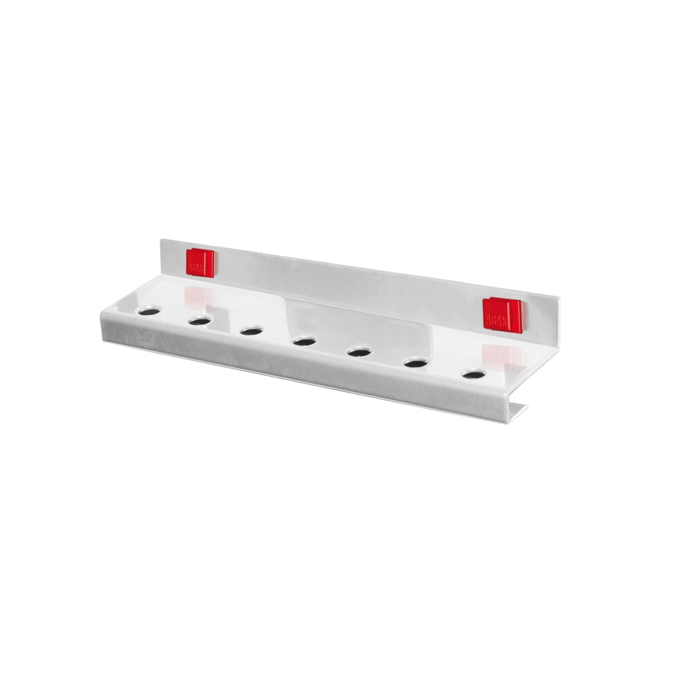 Kappes ABAX Bithalter für 7 Bits, alufarben