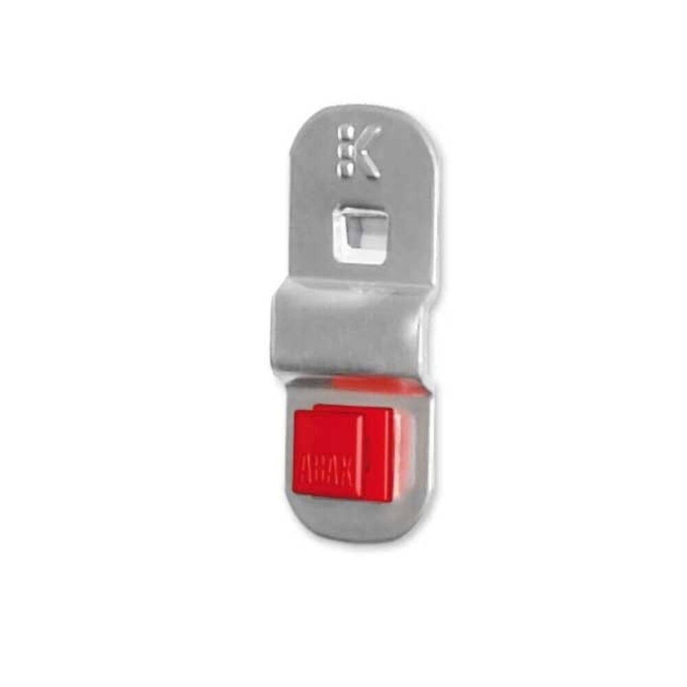 Kappes ABAX Grundplatte, alufarben, HxBxT 60 mm x 25 mm x 10 mm