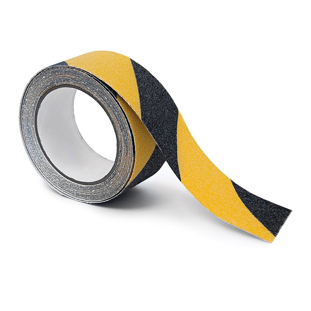 Steinbock® Antirutsch-Bodenmarkierungsband SAFELINE, BxL 25 mm x 18,0 m, schwarz/gelb
