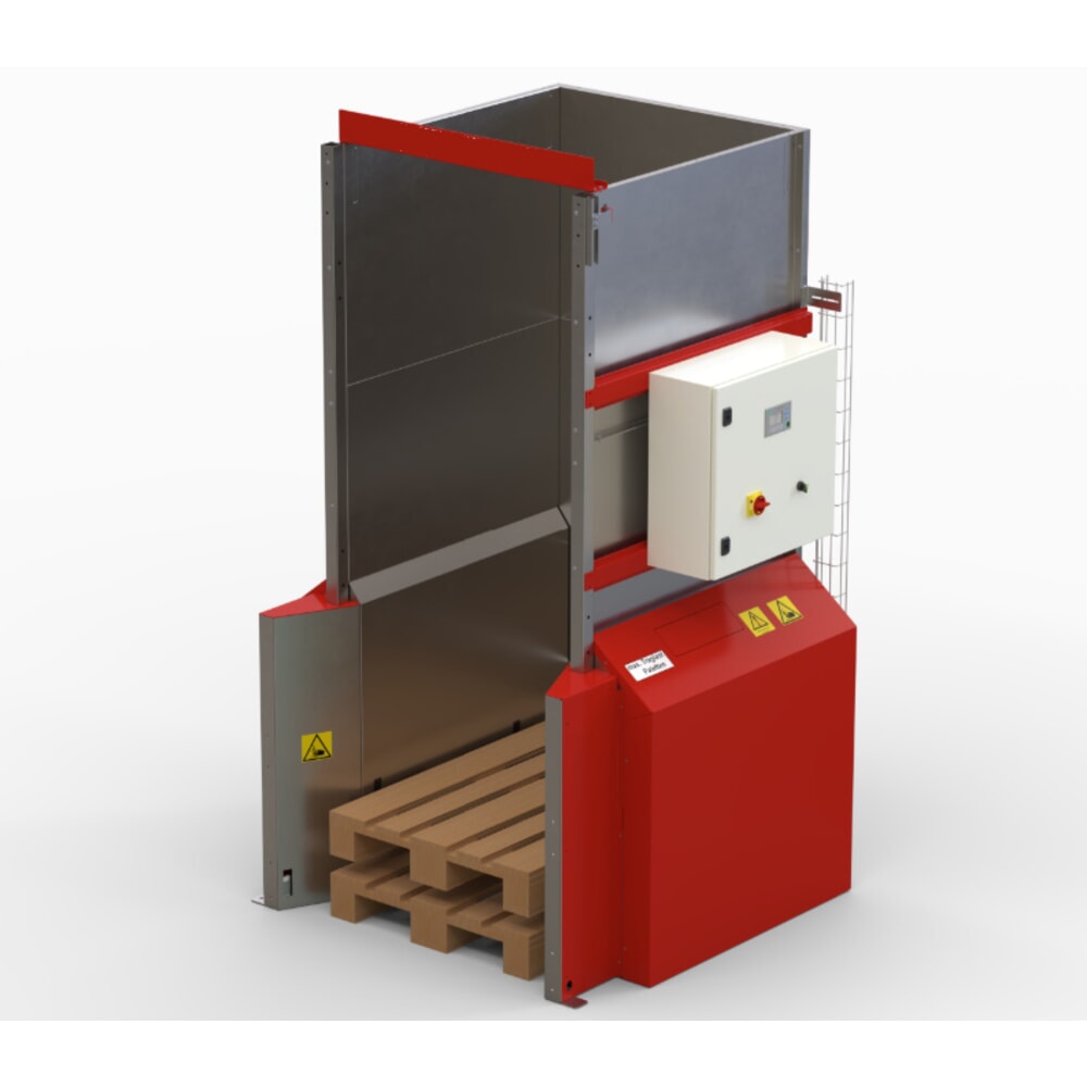 Sicherheitseinhausung für automatisches Palettenmagazin MaxX 15
