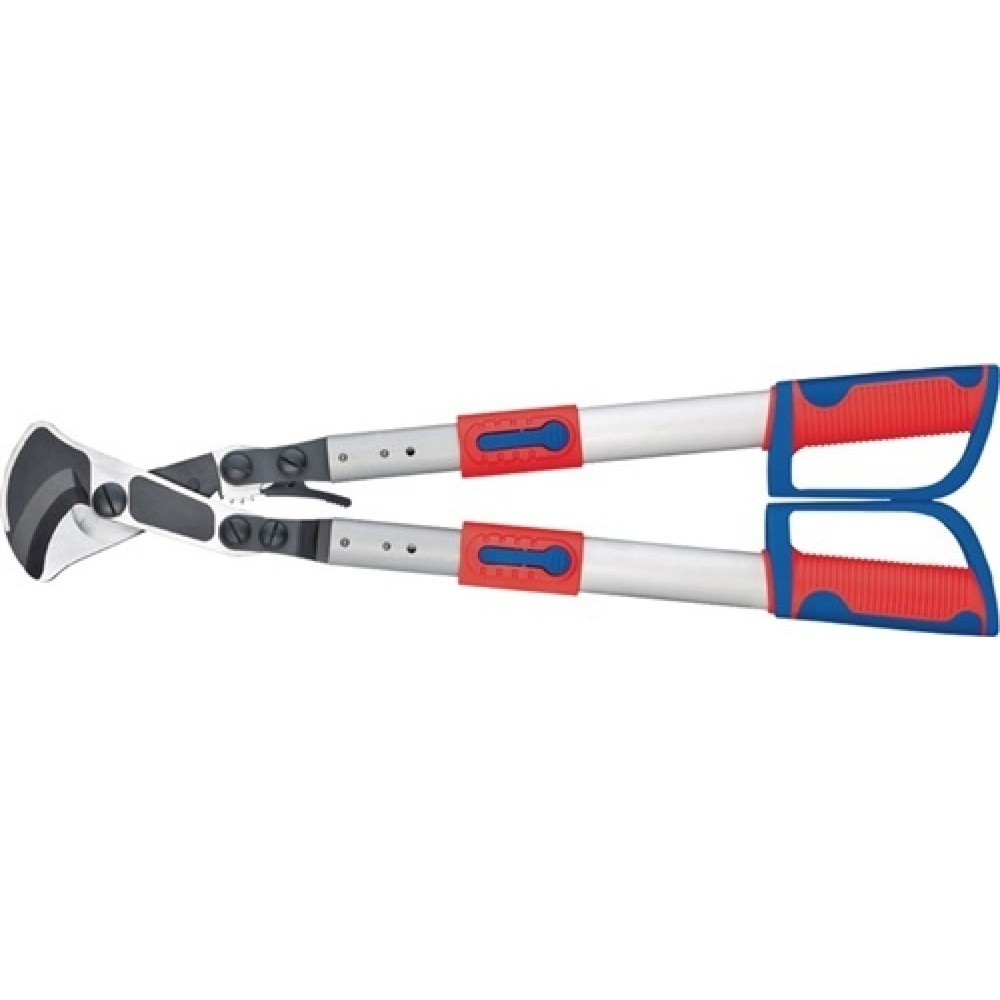 Kabelschneider L.570-770mm Griffe m.Mehrkomp.-Hüllen Knipex