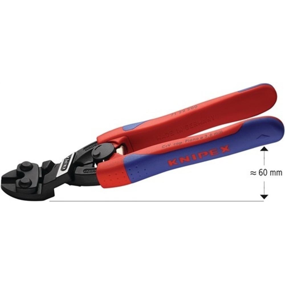 Kompaktbolzenschneider CoBolt L.200mm 2K-Hülle 20Grad