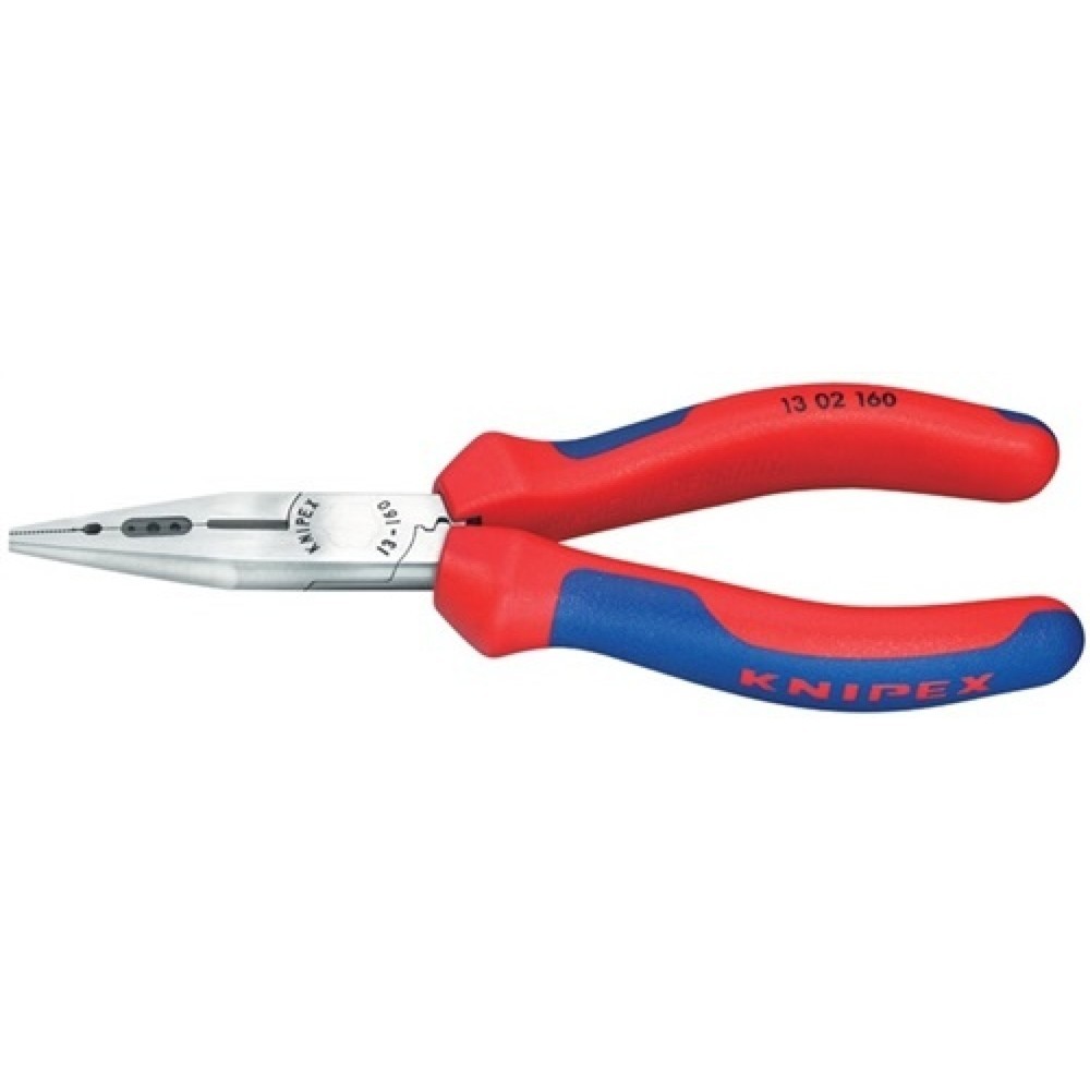 Verdrahtungszange L.160mm 0,5-0,75/1,5/2,5 mm² Ku.-Überzug KNIPEX