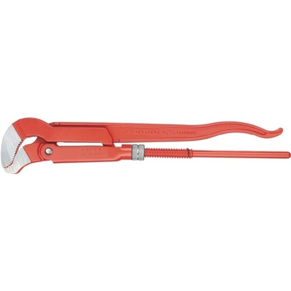 Rohrzange DIN 5234 L.540mm 2Zoll S-Maul rot pulverbesch.CV. KNIPEX