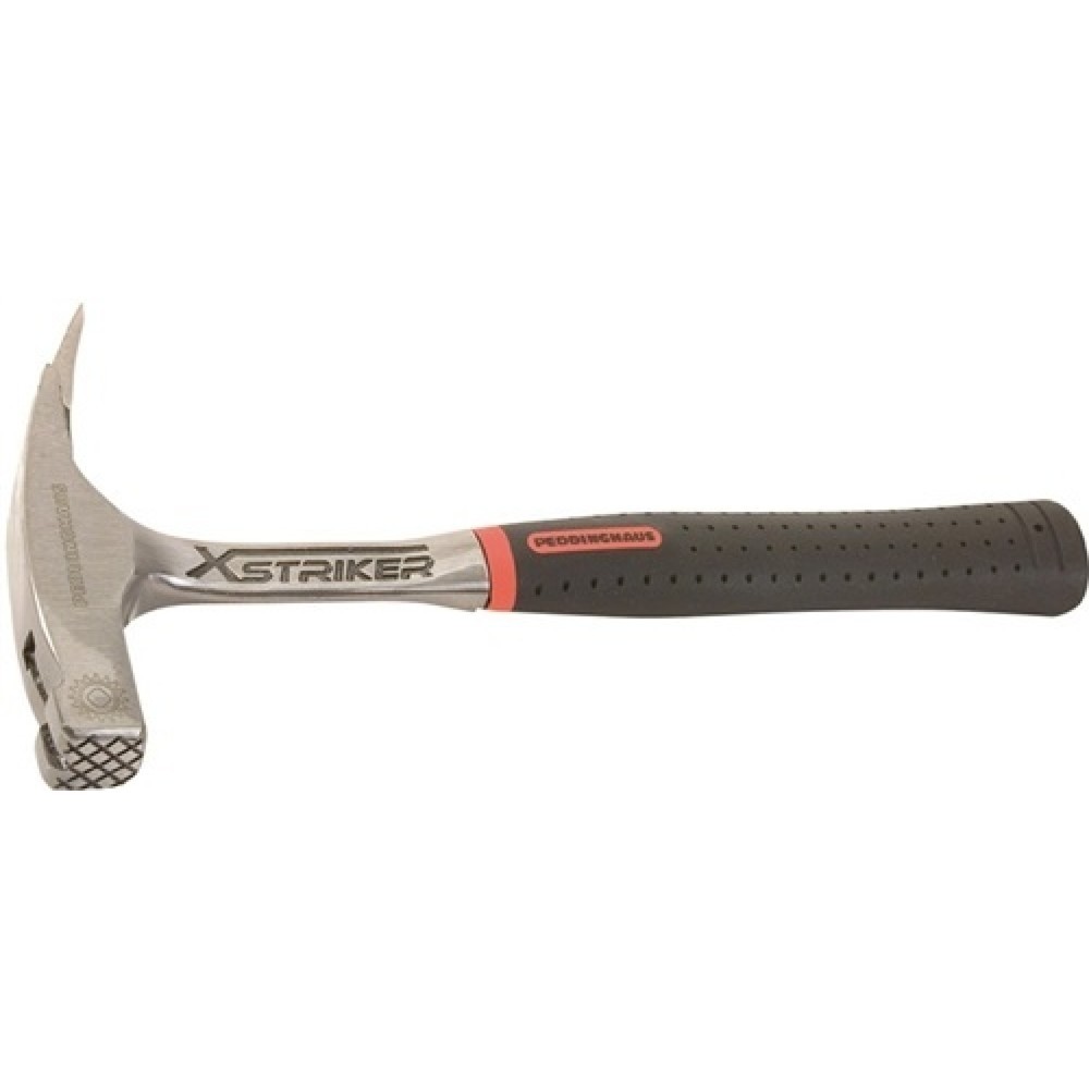 Ganzstahllatthammer Kopf-G.950g m.Magnet geraut PEDDINGHAUS