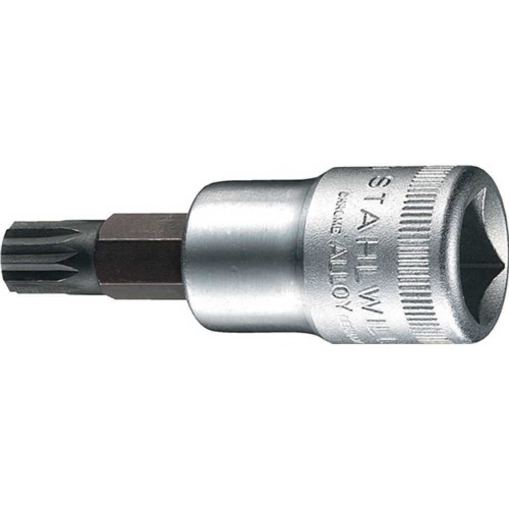 Steckschlüsseleinsatz 54 X 1/2 Zoll Innen-Vielzahn M5 L.60mm STAHLWILLE
