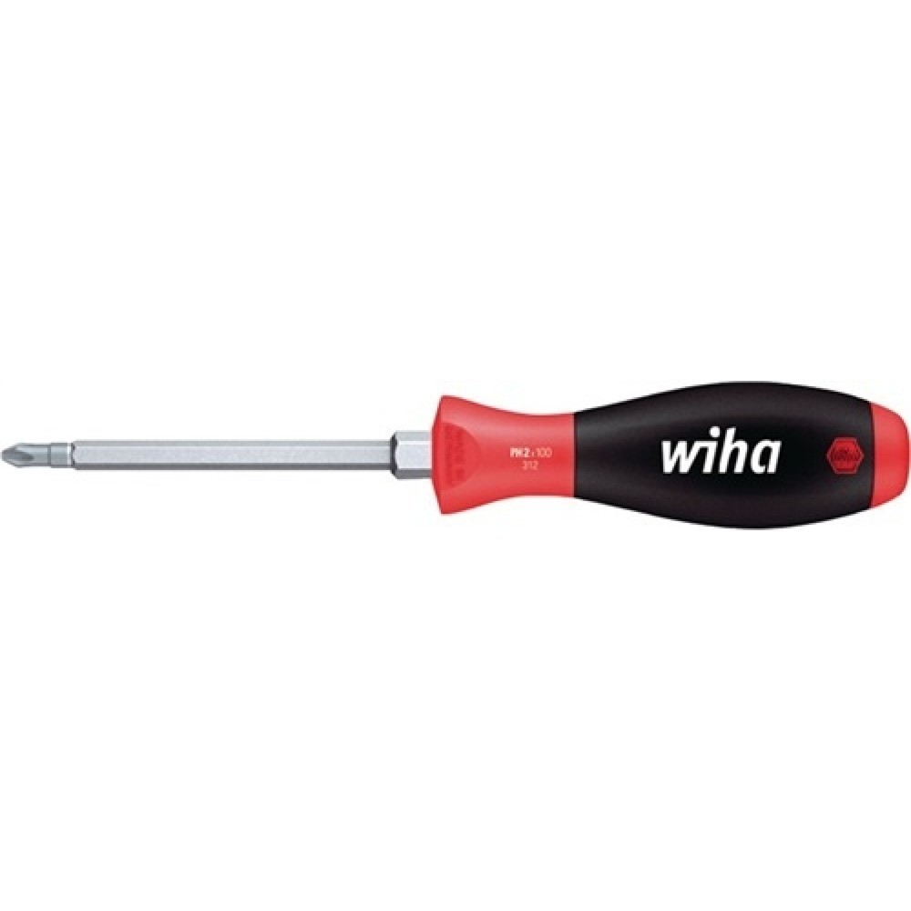 Schraubendreher PH Gr. 2x6x100mm Ges.-L.213mm 6KT-Klinge/Ansatz Mehrkomp.-Griff